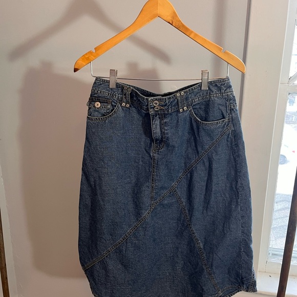 Vintage Y2K Point Zero Denim Skirt - Picture 4 of 7